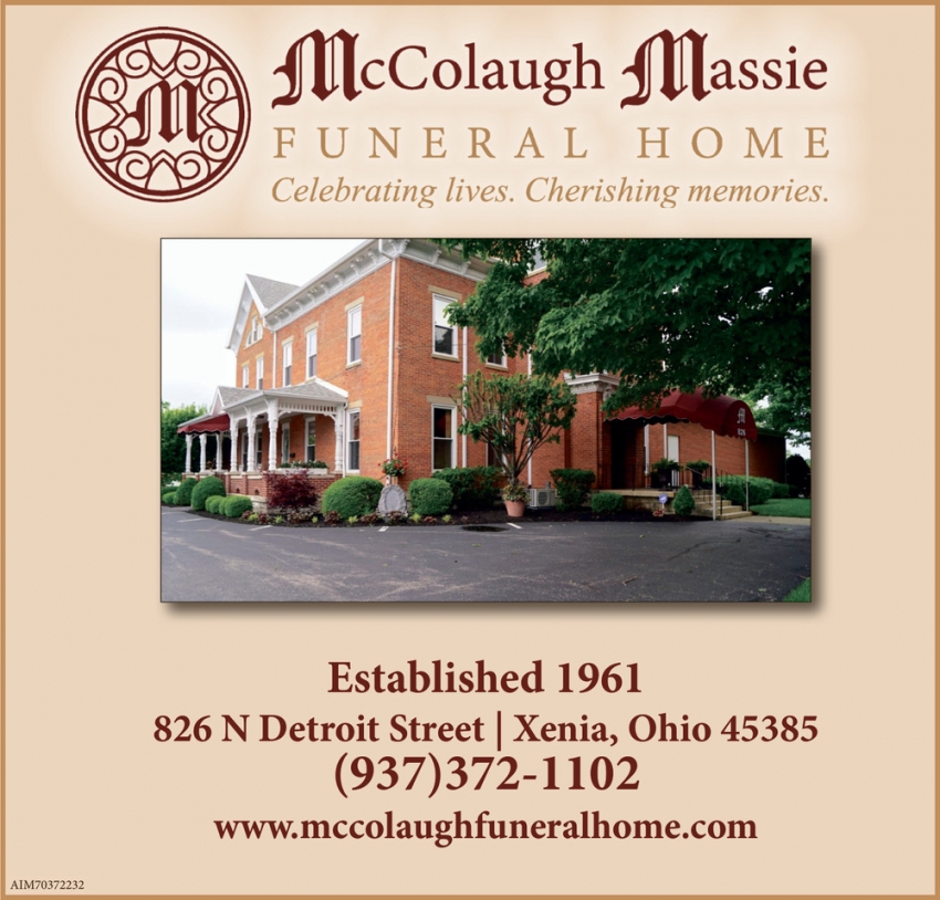 Funeral Home, McColaugh Massie Funeral Home, Xenia, OH